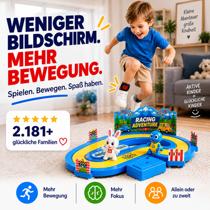 Interaktives Rennspiel für Kinder