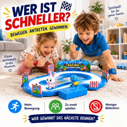 Interaktives Rennspiel für Kinder