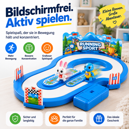 Interaktives Rennspiel für Kinder