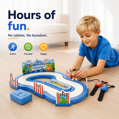 Interactive Racing Game Screen-Free Fun for Kids with Endless Energy