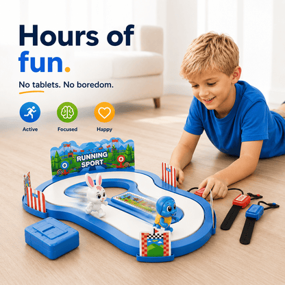 Interactive Racing Game for Kids