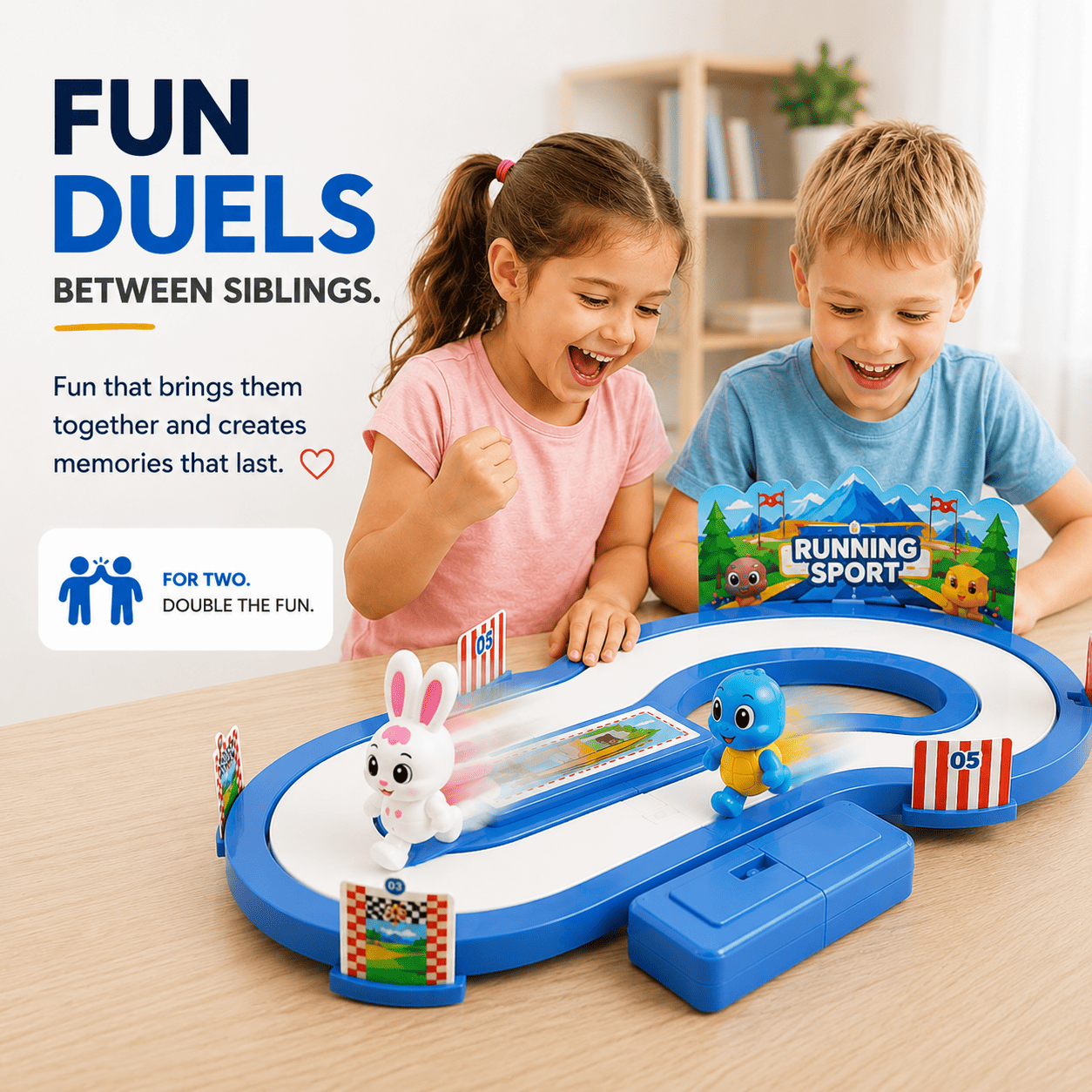 Interactive Racing Game for Kids